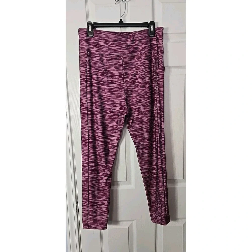 Zone Pro‎ Womans Size XL Leggings Mauve, Burgundy